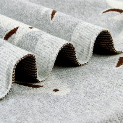 Baby Bunny Cotton Knitted Blanket - Just Kidding Store