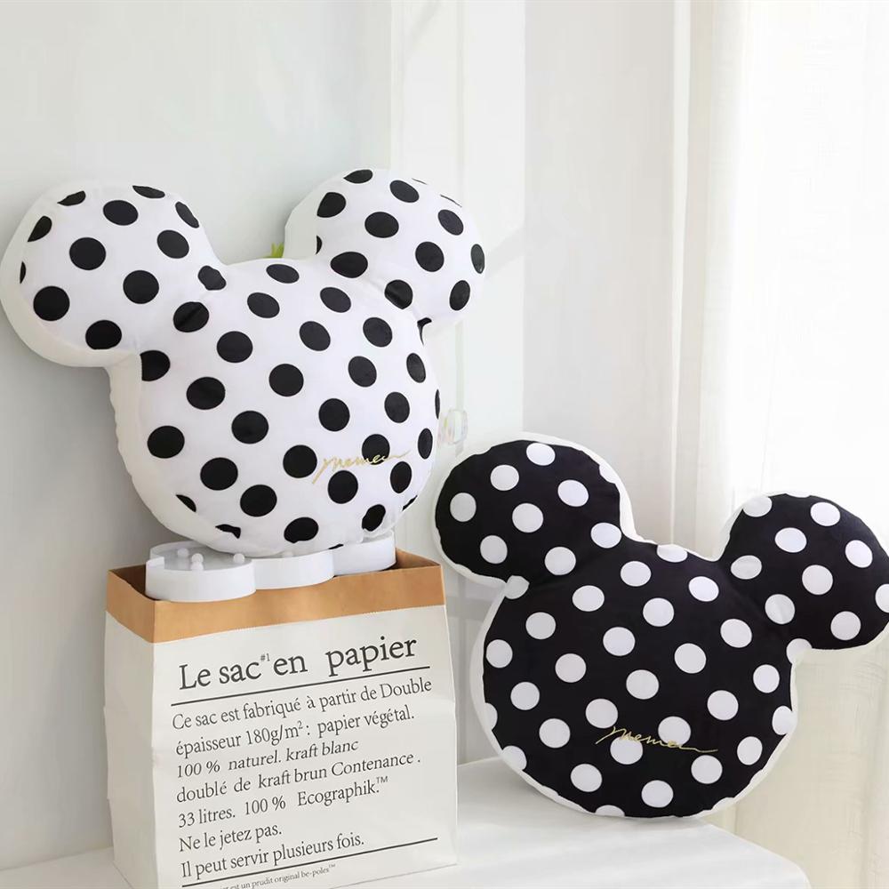 Mouse Ears Plush Cushion - Minnie Mouse Pillow - Just Kidding Store