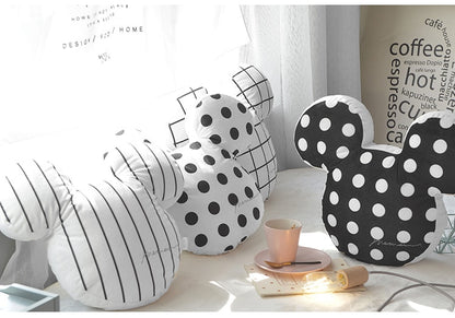 Mouse Ears Plush Cushion - Minnie Mouse Pillow - Just Kidding Store