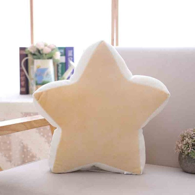 Colorful Plush Cushion Star Moon Mountain Circle - Just Kidding Store