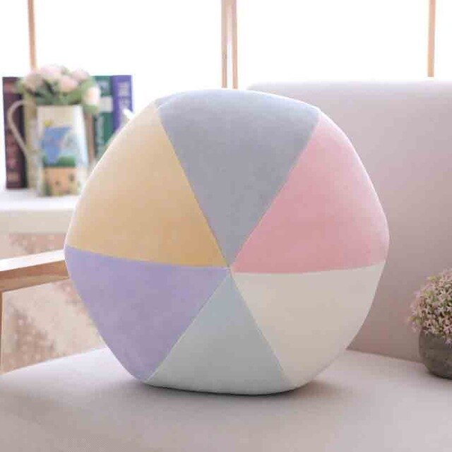 Colorful Plush Cushion Star Moon Mountain Circle - Just Kidding Store
