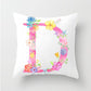 Flower Alphabet Letter Cushion Cover - Just Kidding Store