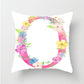 Flower Alphabet Letter Cushion Cover - Just Kidding Store