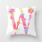 Flower Alphabet Letter Cushion Cover - Just Kidding Store