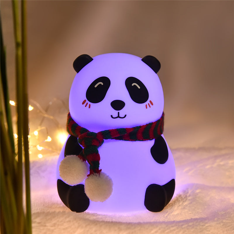 Panda LED Night Light Tap Control Color Changing Lamp - Just Kidding Store
