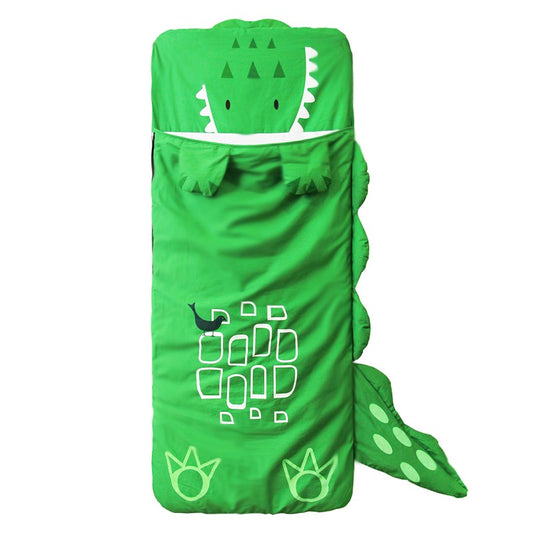 Green Dinosaur Rabbit Sleeping Bag Kids sleep Sack - Just Kidding Store