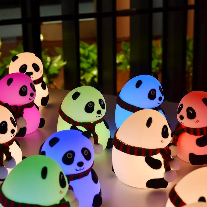 Panda LED Night Light Tap Control Color Changing Lamp - Just Kidding Store