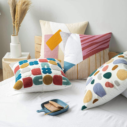 Contemporary Embroidery Pillow Cover - Just Kidding Store