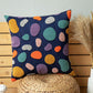 Contemporary Embroidery Pillow Cover