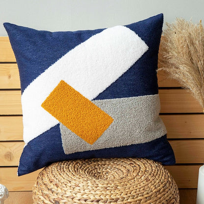 Contemporary Embroidery Pillow Cover - Just Kidding Store