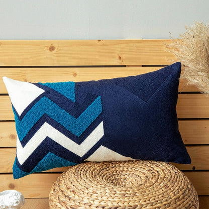 Contemporary Embroidery Pillow Cover - Just Kidding Store