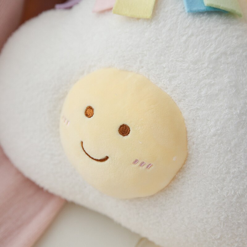 Cloud Cushion Childrens Pillow Rainbow Egg Yolk Thunder - Just Kidding Store