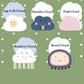 Cloud Cushion Childrens Pillow Rainbow Egg Yolk Thunder - Just Kidding Store