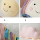 Cloud Cushion Childrens Pillow Rainbow Egg Yolk Thunder - Just Kidding Store