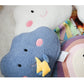 Cloud Cushion Childrens Pillow Rainbow Egg Yolk Thunder - Just Kidding Store