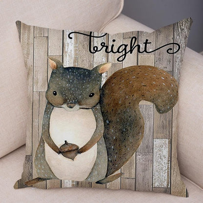 Forest Animals Pillow Case - Just Kidding Store