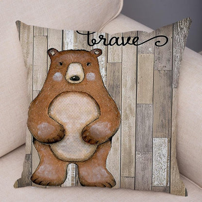 Forest Animals Pillow Case - Just Kidding Store