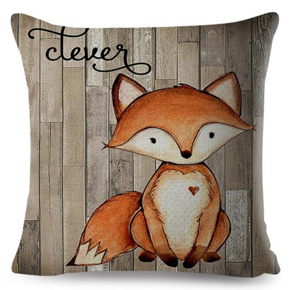 Forest Animals Pillow Case - Just Kidding Store