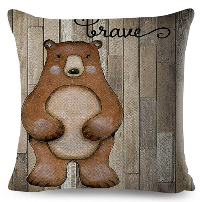 Forest Animals Pillow Case - Just Kidding Store