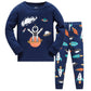Hello Spaceman Kids Pajamas Set Childrens Sleepwear Just Kidding Store