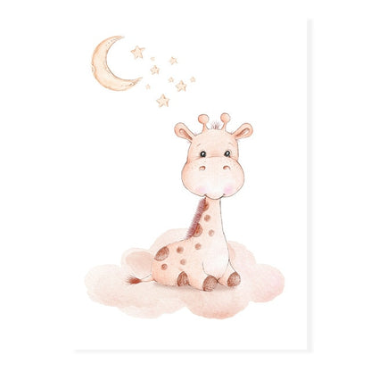 Name Birth Stats Canvas Posters Initial Name Wall Art - Just Kidding Store