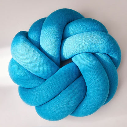 Handmade Crochet Jersey Cushion Nursery Knot Pillow Just Kidding Store
