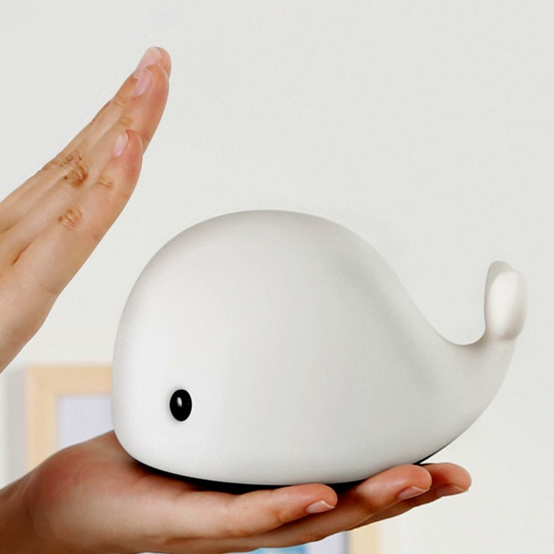 Whale LED Night Light Tap Control Color Changing Lamp - Just Kidding Store