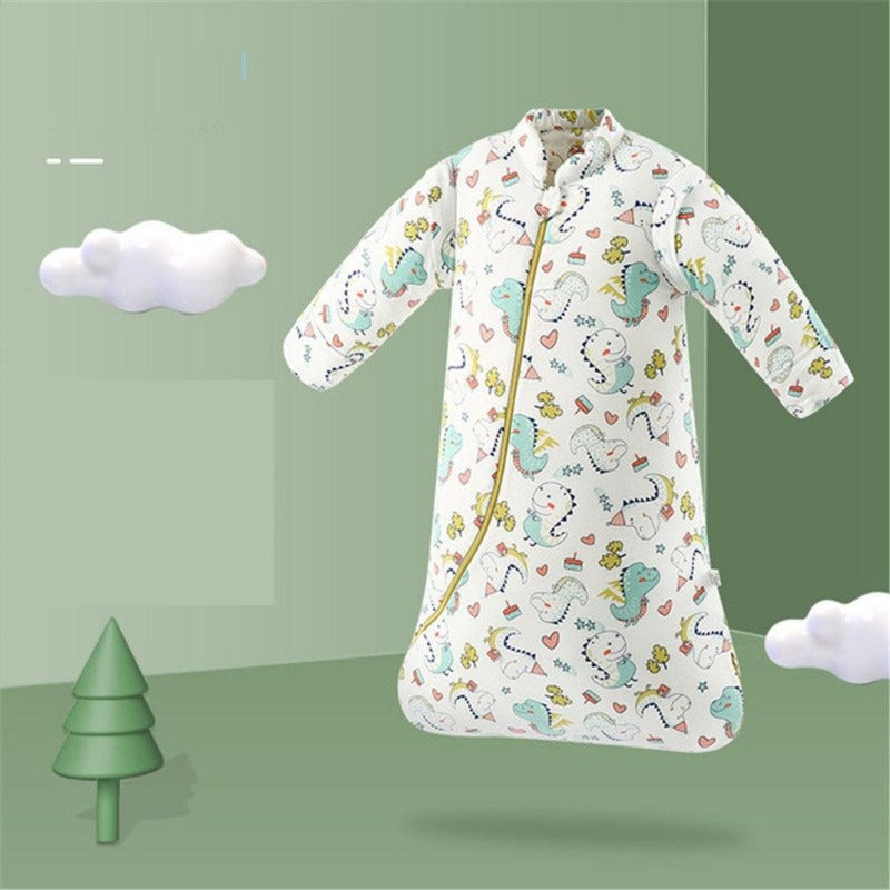Organic Cotton Baby Children Sleeping Bag Detachable Sleeves Sleep Envelope - Just Kidding Store
