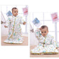 Organic Cotton Baby Children Sleeping Bag Detachable Sleeves Sleep Envelope - Just Kidding Store