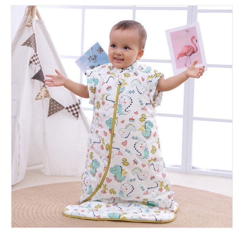 Organic Cotton Baby Children Sleeping Bag Detachable Sleeves Sleep Envelope - Just Kidding Store