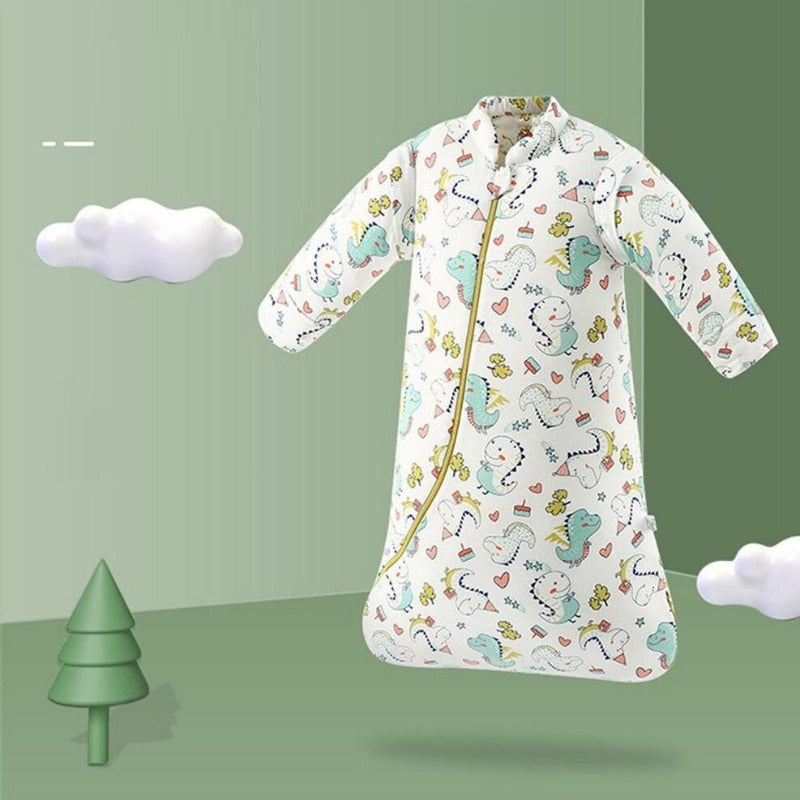 Organic Cotton Baby Children Sleeping Bag Detachable Sleeves Sleep Envelope - Just Kidding Store