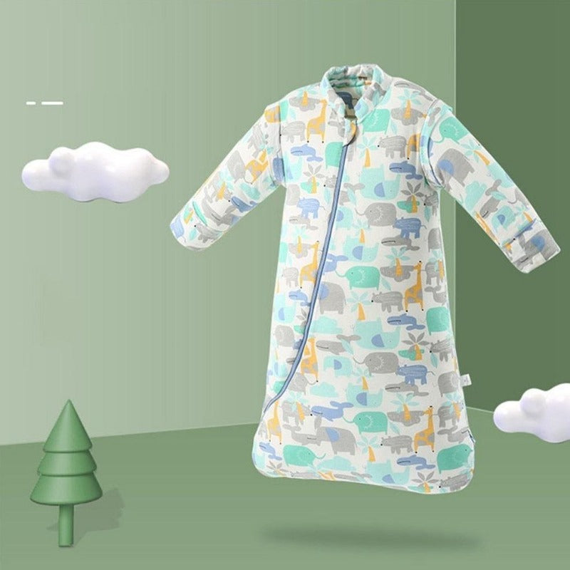 Organic Cotton Baby Children Sleeping Bag Detachable Sleeves Sleep Envelope - Just Kidding Store