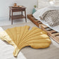 Quilted Leaf Shape Mat - Nursery Cotton Rug - Just Kidding Store