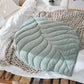 Quilted Leaf Shape Mat - Nursery Cotton Rug - Just Kidding Store