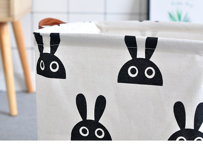 Cube Canvas Basket -  Toy Storage Box