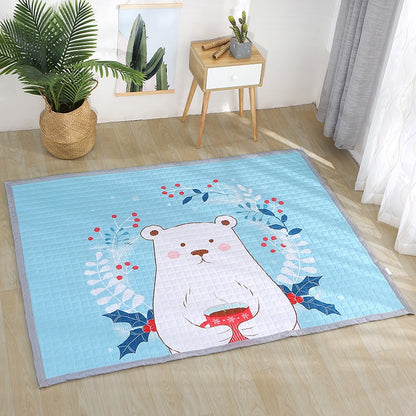 Oversized Play Mat - Quilted Anti Skid Carpet - Just Kidding Store