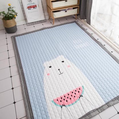 Oversized Play Mat - Quilted Anti Skid Carpet - Just Kidding Store