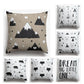 Nordic Forest Cushions Covers - Scandi pillows - Just Kidding Store