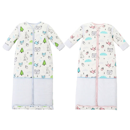 Woodland Sleeping Bag - Detachable Sleeves Sleep Envelope - Just Kidding Store