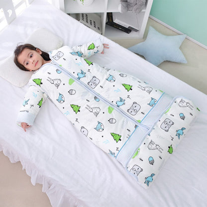 Woodland Sleeping Bag - Detachable Sleeves Sleep Envelope - Just Kidding Store