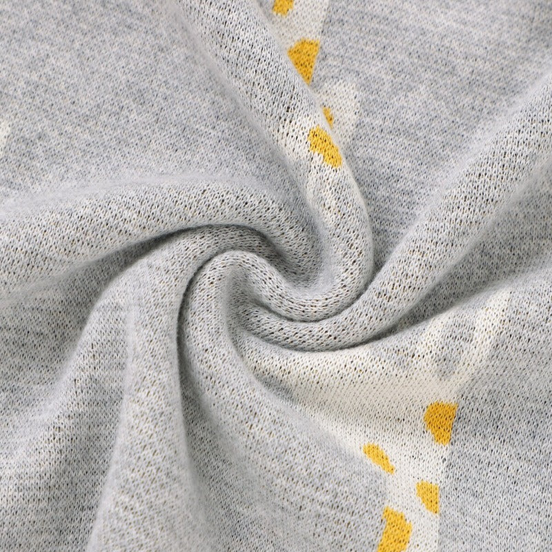Little Giraffe Baby Children Cotton Knit Blanket - Just Kidding Store