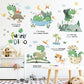 Funny Dino Wall Sticker - Childrens Wall Decal - Just Kidding Store