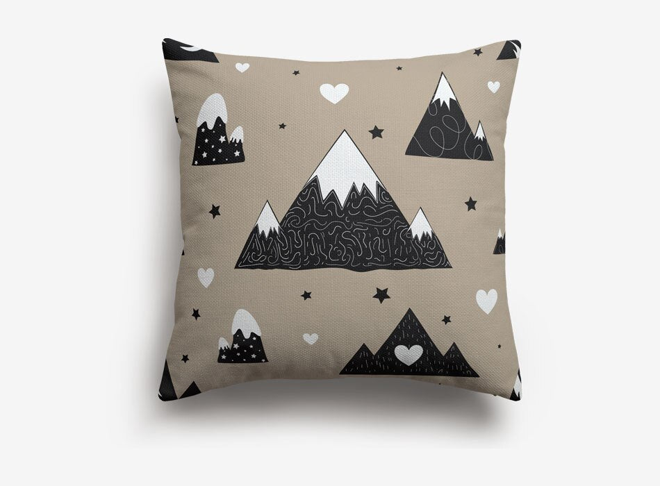 Nordic Forest Cushions Covers - Scandi Pillows - Just Kidding Store