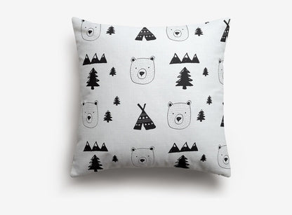 Nordic Forest Cushions Covers - Scandi pillows - Just Kidding Store