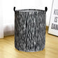 Monochrome Toy Storage Hamper Basket - Laundry Barrel - Just Kidding Store