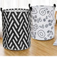 Monochrome Toy Storage Hamper Basket - Laundry Barrel - Just Kidding Store