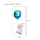 Balloon Bunny Wall Decal Childrens Wall Stickers - Just Kidding Store