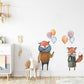 Balloon Bunny Wall Decal Childrens Wall Stickers - Just Kidding Store