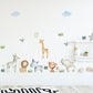 Watercolor Safari Wall Decal