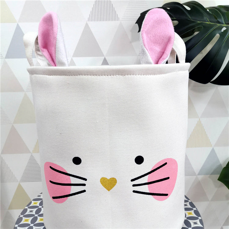 Waterproof Toy Storage Basket Panda Kitty Unicorn - Just Kidding Store